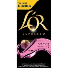 Кофе в капсулах L`OR Espresso or Rose Nespresso Original крепость 7 10 шт. (8052849)